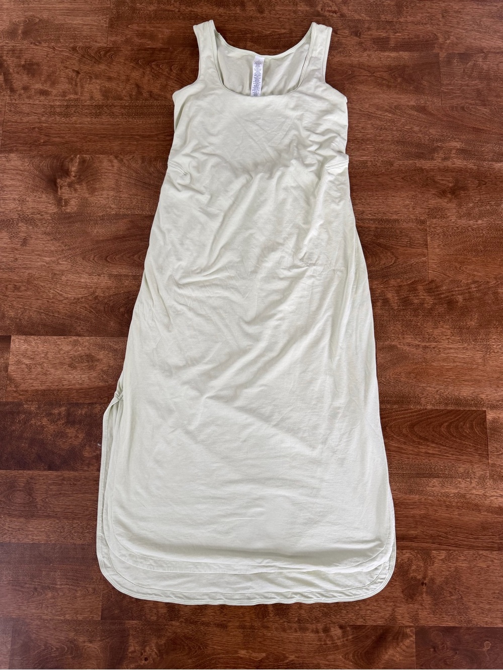 Lululemon Open Back Midi Dress Size 6 Light Sage Green